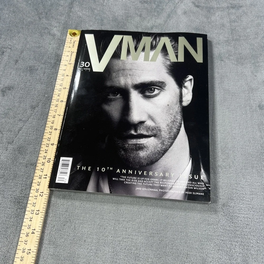 VMAN Magazine Jake Gyllenhaal 10th Anniversary Issue 30 Mens Luxury Fashion 2013